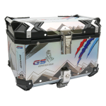 Centralni kofer X-LAND ALU sivi ADVENTURE 55L