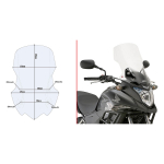 Vizir providni GIVI Honda CB 500 X (13-18) D1121ST