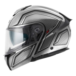 Kaciga GIVI Flip Up X50 HOLOGRAM srebrno crna
