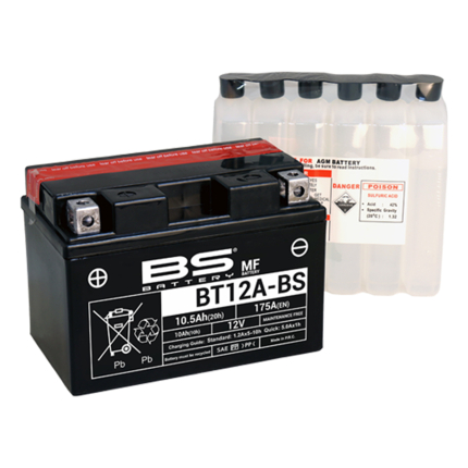 Akumulator BS 12V 10Ah gel BT12A-BS levi plus (150x88x105) 175A