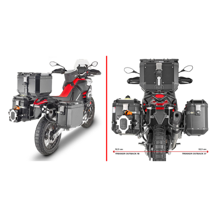 Nosač bočnih kofera GIVI Aprilia Tuareg 660 (21-26) PLO6710CAM