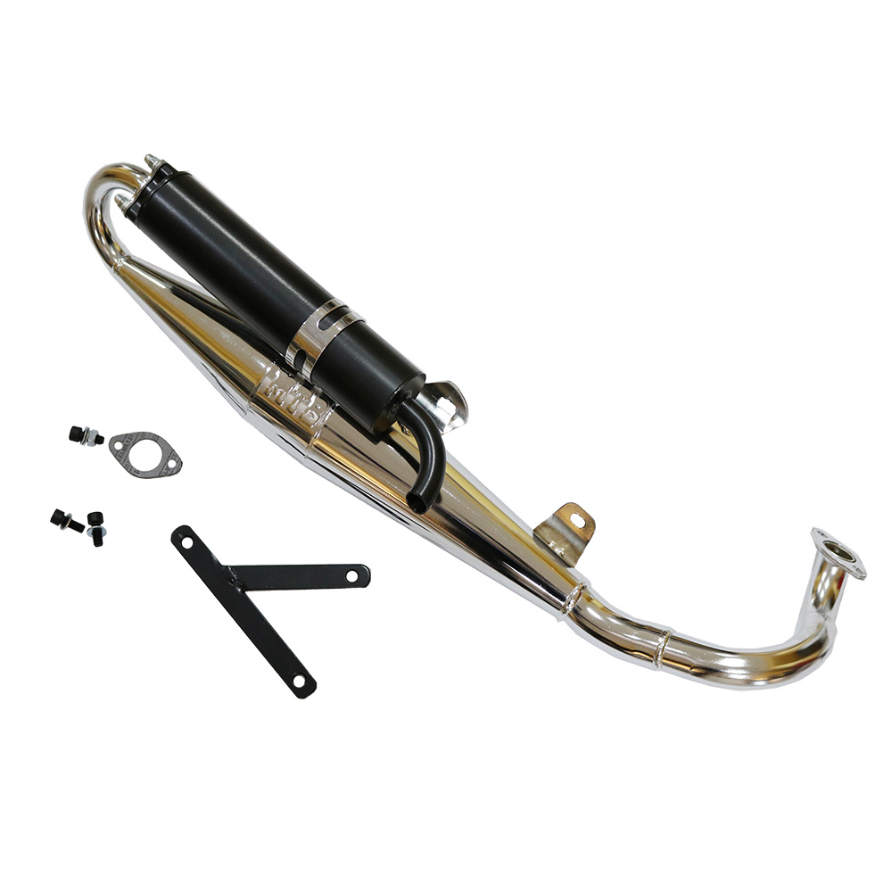 13572b50-de13-45fc-9677-4873bdfa0676 Auspuh Minarelli horizontalni 2T 50/70cc hrom BULLET