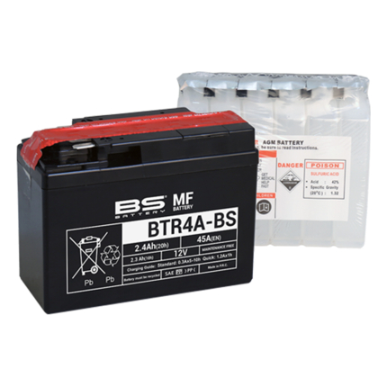 Akumulator BS 12V 2.3Ah gel BTR4A-BS (114x49x86) 45A