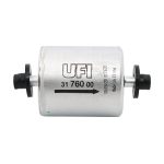 Filter goriva univerzalni za skutere i motocikle UFI 3176000