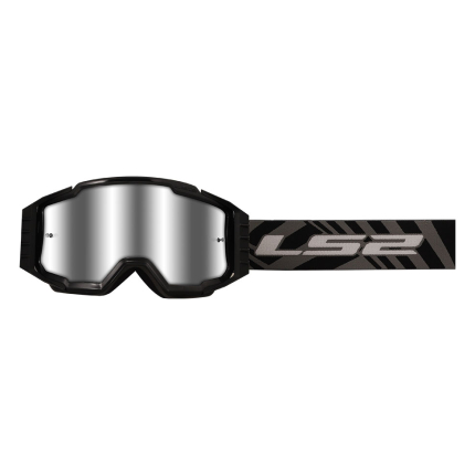 Moto Cross naočare dečije LS2 CHARGER PRO KID crne sa iridijum vizirom
