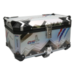 Centralni kofer X-LAND ALU sivi ADVENTURE 65L