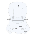Vizir providni Airflow Kappa BMW F 750 / 850 GS (18-23) / F 800 GS (24-26) KAF5127B