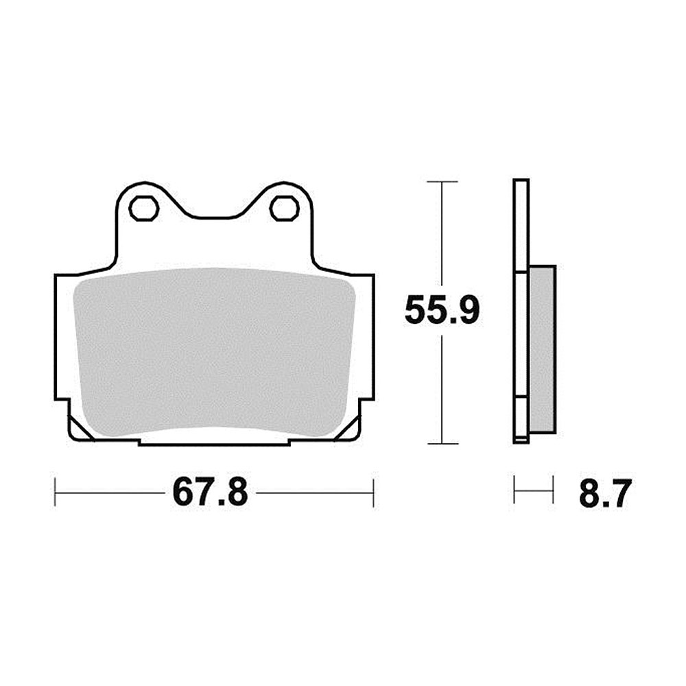 17344f77-f69c-4838-a012-ffb894c884c1 Disk pločice PERFTEC R90 S1024R ( SEMI SINTER )