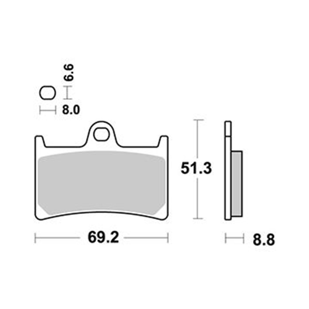 7e900b5f-0b4a-4936-9d7d-faef032b51e8 Disk pločice PERFTEC R90 S1033R ( SEMI SINTER )