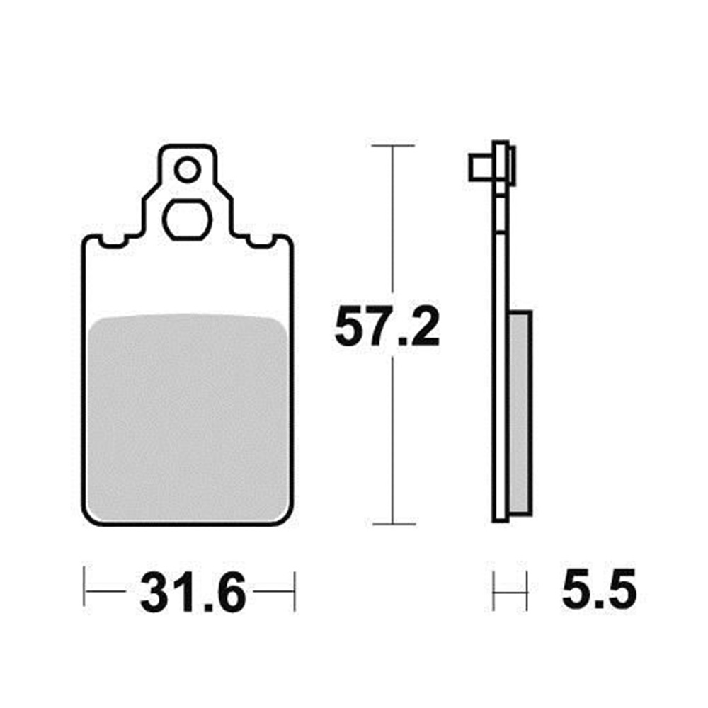 2ecdda22-0b42-4991-bc92-1082b6448c36 Disk pločice PERFTEC R90 S1069R ( SEMI SINTER )