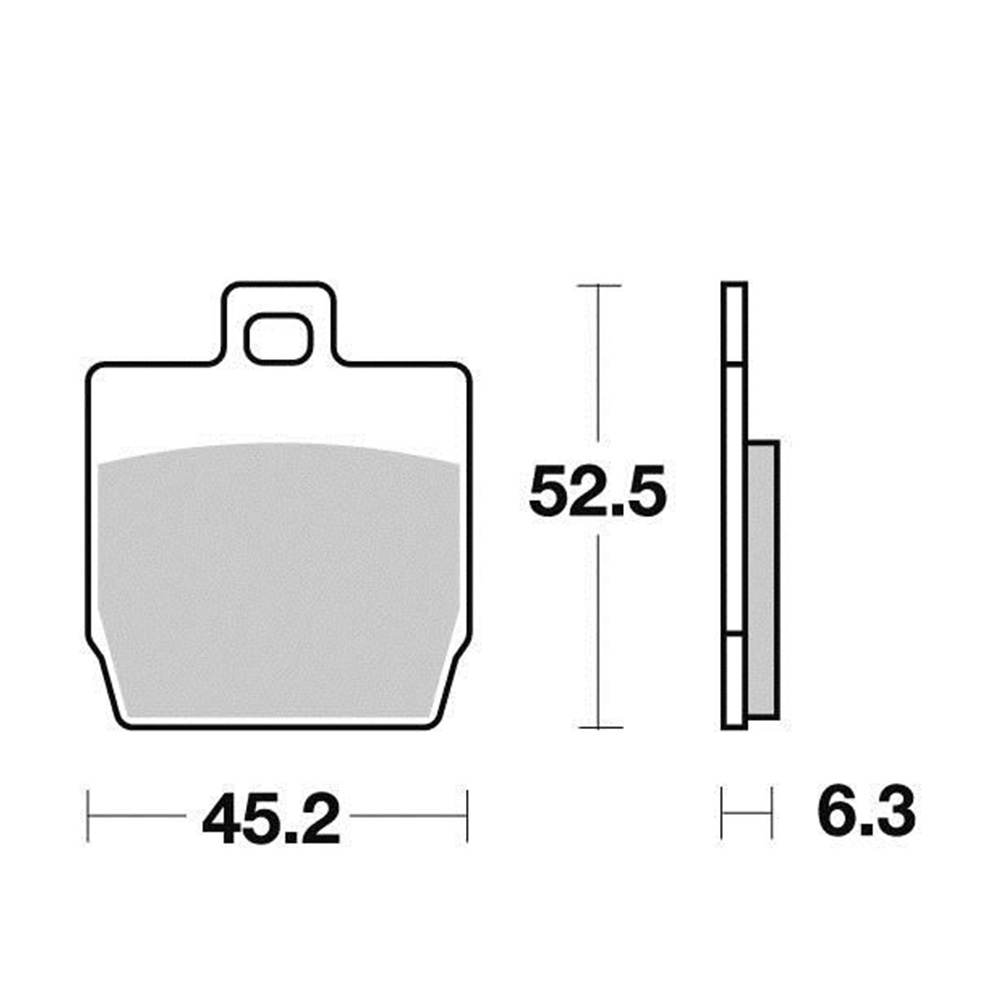 8a2e0207-dc54-4f28-a311-93d9e595cfb4 Disk pločice PERFTEC R90 S1105R ( SEMI SINTER )