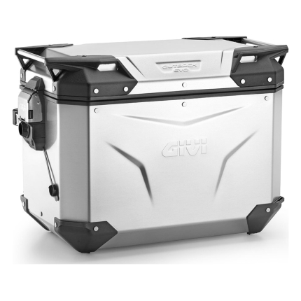 Bočni kofer GIVI TREKKER OUTBACK MONOKEY® CAM SIDE EVO SMART 48 ALU niklovani levi 48L