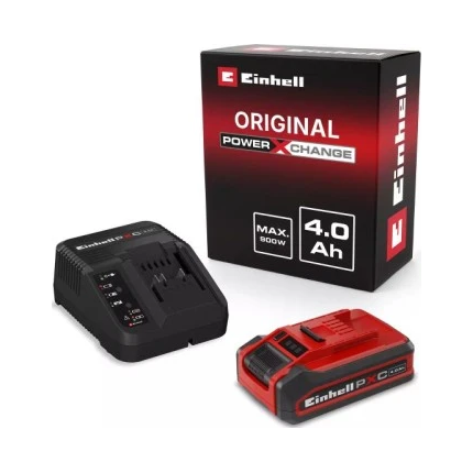 EINHELL 4Ah PLUS PXC Starter Kit Set punjač i baterija 4512159