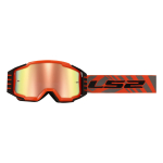 Moto Cross naočare dečije LS2 CHARGER PRO KID narandžaste sa iridijum vizirom