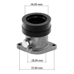 Grlo karburatora Yamaha T-MAX 500cc desni (01-03) RMS