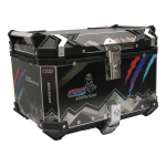 Centralni kofer X-LAND ALU crni ADVENTURE 55L