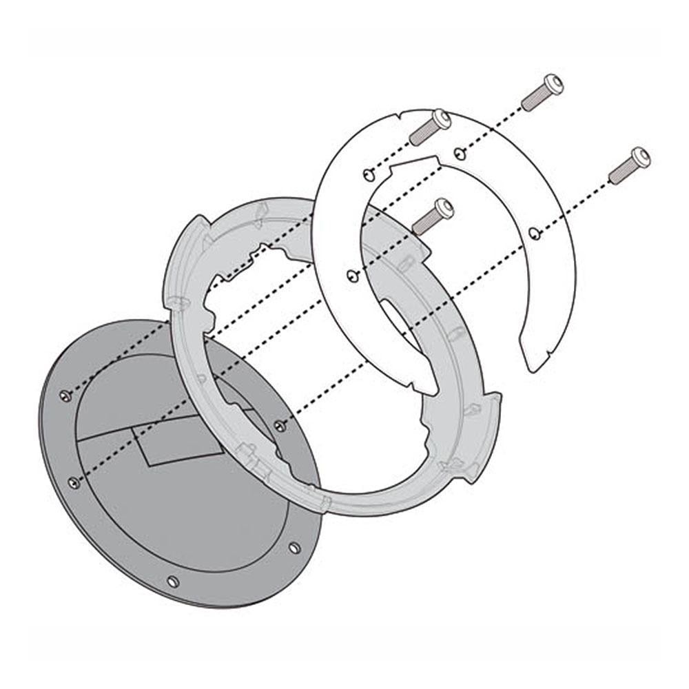 4a05d04b-03aa-4c05-9b51-2ff1f6a842f8 Nosač Tanklock torbe GIVI Honda CBR 600 RR (05-09) BF03