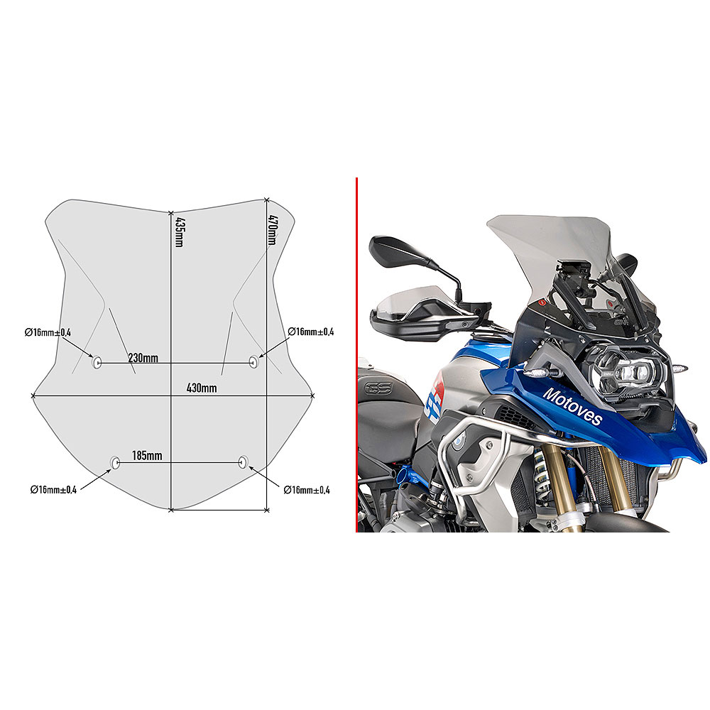 1baa2016-7654-4f05-9321-14fe26f3072a Vizir zatamnjeni GIVI BMW R 1200 GS (13-18) / R 1250 GS (19-23) 5124D