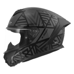 Kaciga LS2 Full Face FF820 RAPID III LABYRINTH crno siva