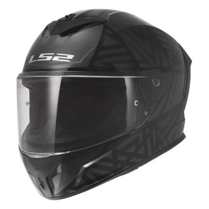Kaciga LS2 Full Face FF820 RAPID III LABYRINTH crno siva