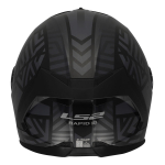 Kaciga LS2 Full Face FF820 RAPID III LABYRINTH crno siva