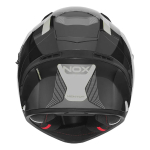 Kaciga NOX Full Face sa naočarima N402 MENTOR srebrno crno sjajna