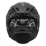 Kaciga LS2 Full Face FF807 DRAGON FC INCUBUS belo crvena