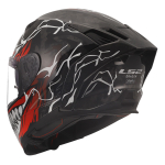 Kaciga LS2 Full Face FF807 DRAGON FC INCUBUS belo crvena