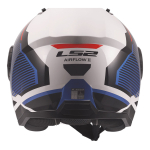 Kaciga LS2 Jet OF616 AIRFLOW II SOLAR belo plavo crvena